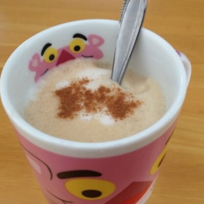 豆乳のカプチーノも良いですね。美味しかったです。